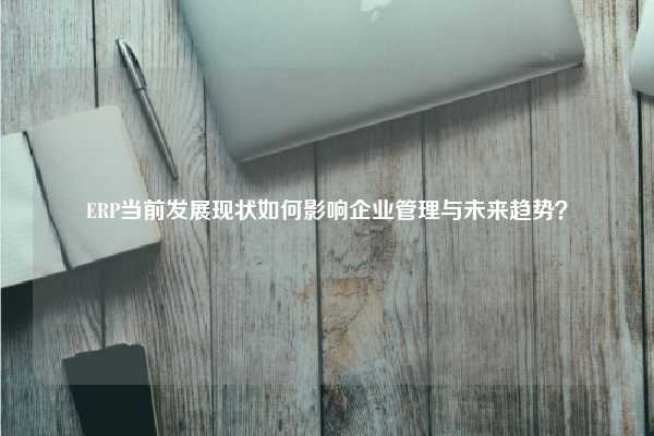 ERP当前发展现状如何影响企业管理与未来趋势?