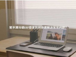 聚水潭分销ERP登录如何快速解决常见问题？