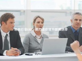 包装行业ERP：助力企业提升管理效率