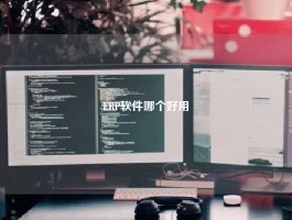 ERP软件哪个好用