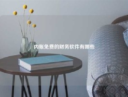 内账免费的财务软件有哪些