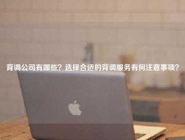 背调公司有哪些？选择合适的背调服务有何注意事项？