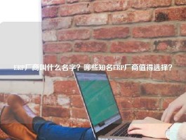 ERP厂商叫什么名字？哪些知名ERP厂商值得选择？
