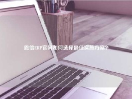 恩信ERP官网如何选择最佳实施方案？