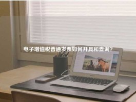 电子增值税普通发票如何开具和查询？