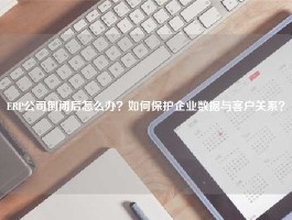 ERP公司倒闭后怎么办？如何保护企业数据与客户关系？