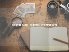 ERP沙盘实训：全面提升企业管理能力