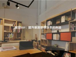 旅游ERP：提升旅游管理效率的利器