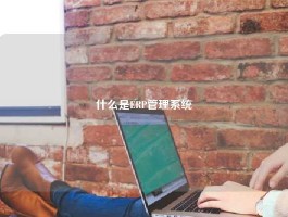 什么是ERP管理系统
