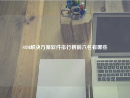 SRM解决方案软件排行榜前六名有哪些