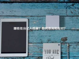 哪些处分记入档案？如何查询和应对？