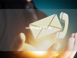 ERP软件是做什么的