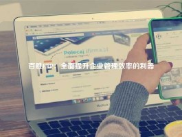 百胜ERP：全面提升企业管理效率的利器