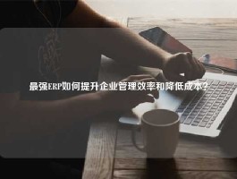 最强ERP如何提升企业管理效率和降低成本？