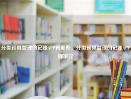 分类预算管理的记账APP有哪些，分类预算管理的记账APP哪家好
