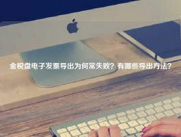 金税盘电子发票导出为何常失败？有哪些导出方法？