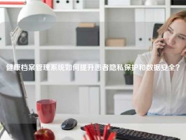 健康档案管理系统如何提升患者隐私保护和数据安全？