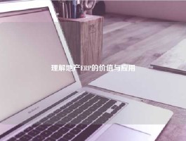 理解地产ERP的价值与应用