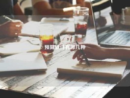 预算软件有哪几种